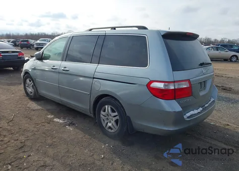 2007 Honda Odyssey Ex z USA, uszkodzony, nr VIN 5FNRL38457B125059